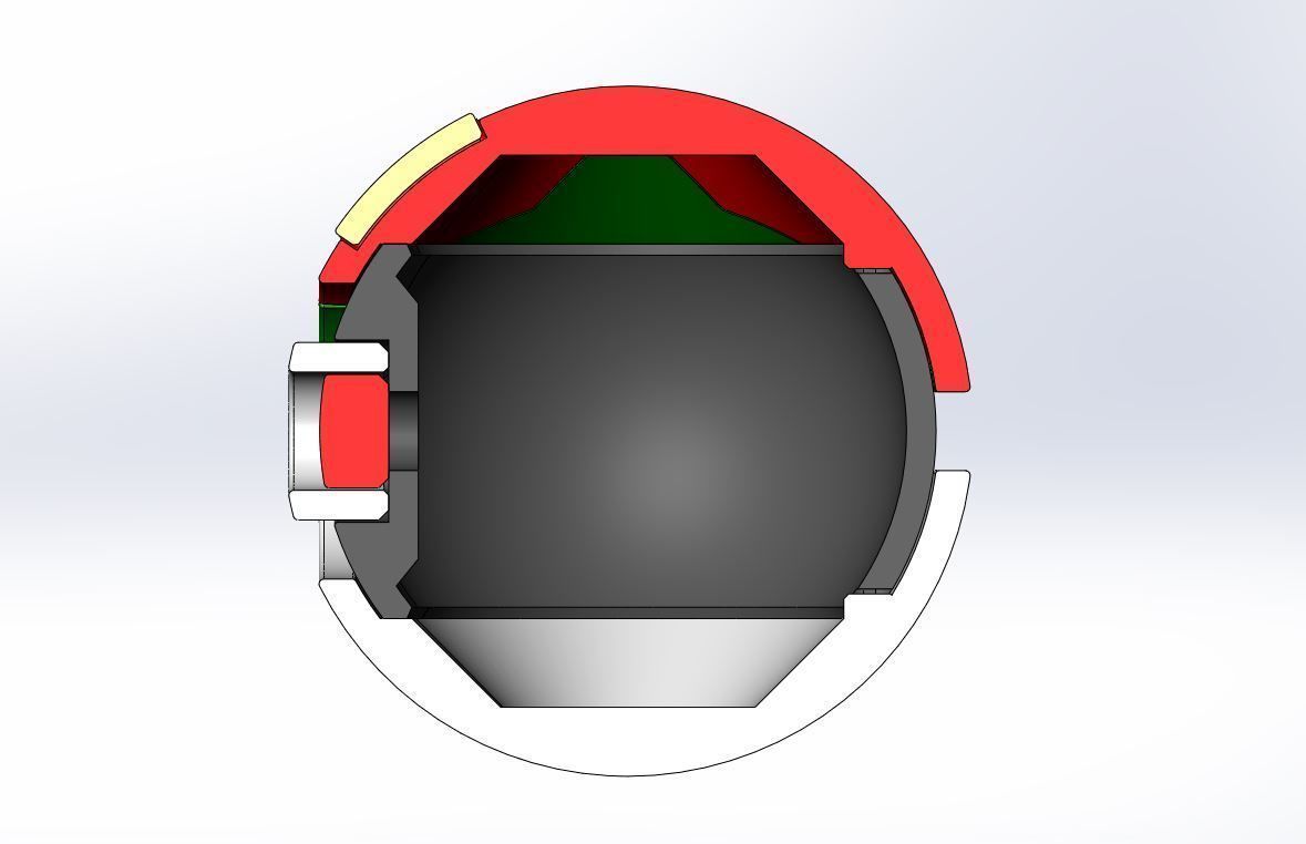 Lure Ball 3D print model_23