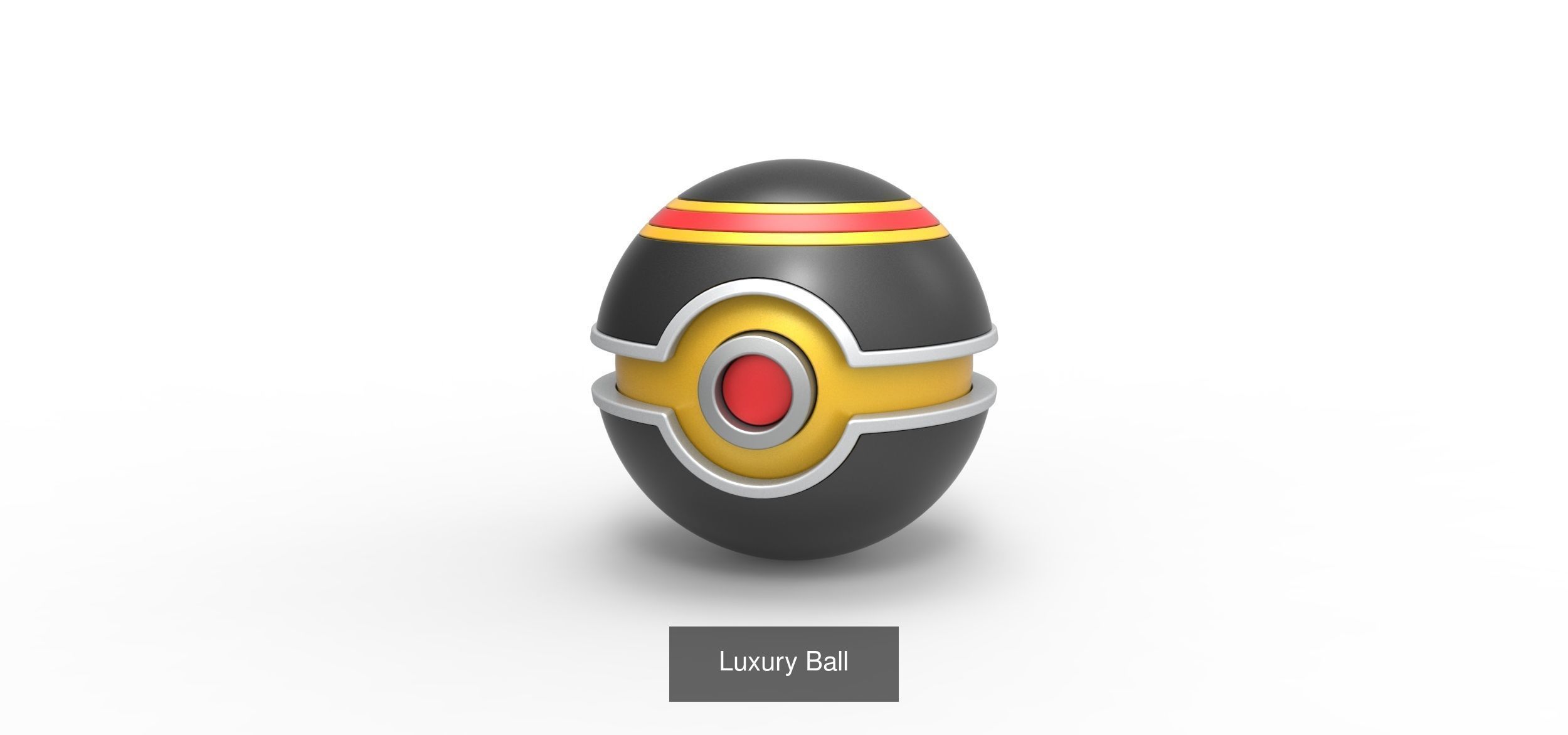 Orb Types Set 1 3D Model Collection_9