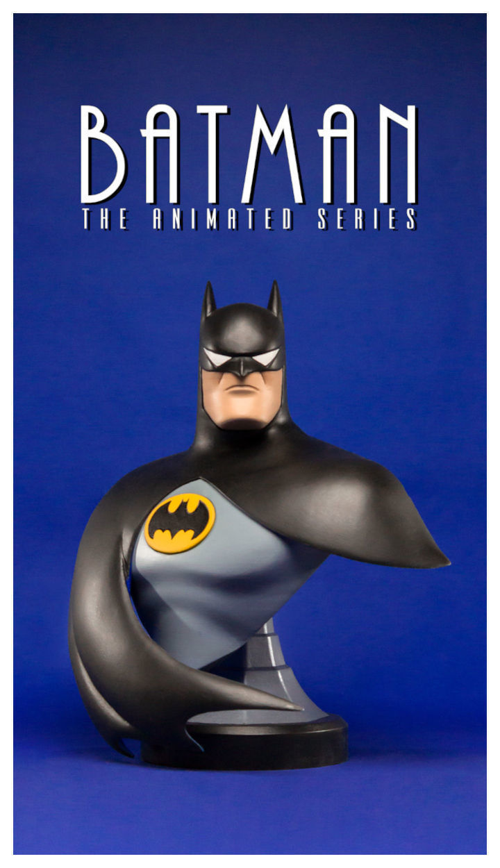 Batman Bust - Batman The Animated Series 3D print model_1