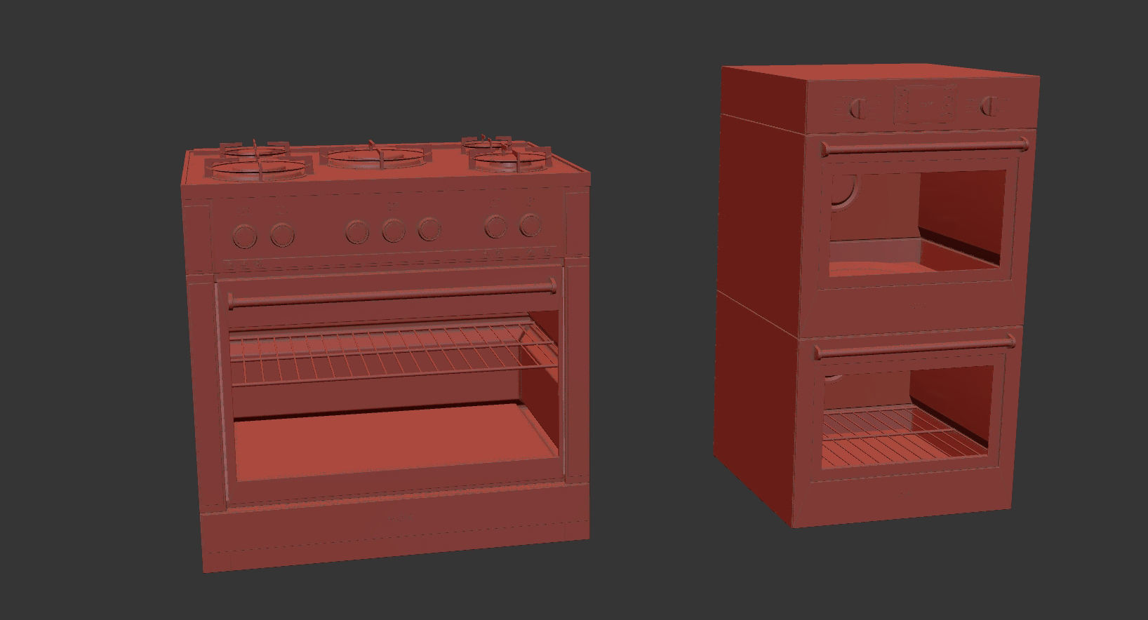 Luxury Modern Kitchen 3D model_22