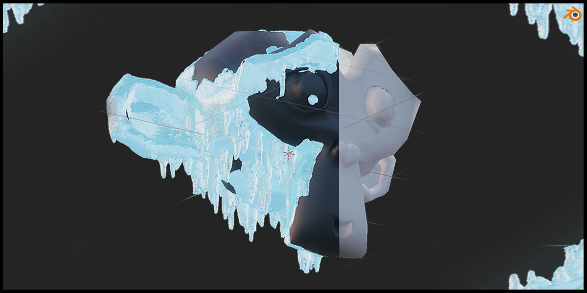 Procedural Ice Generator For Blender 3D model_2