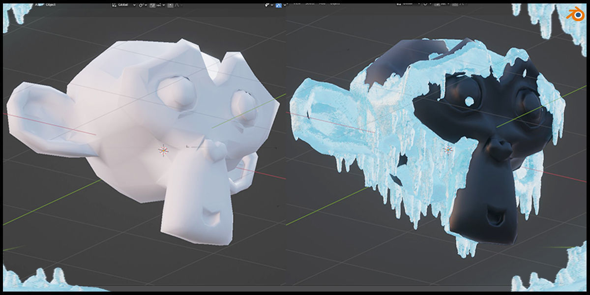 Procedural Ice Generator For Blender 3D model_3
