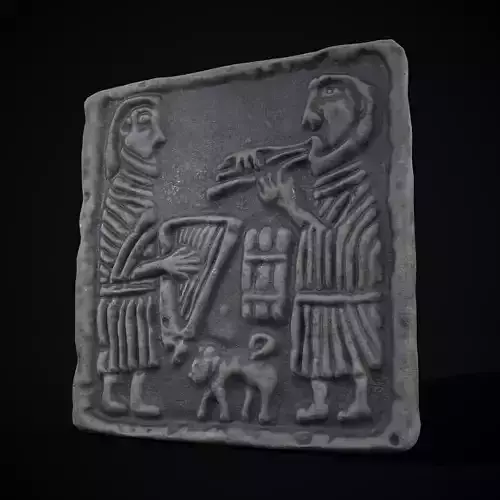 Musicians Relief Sculpture