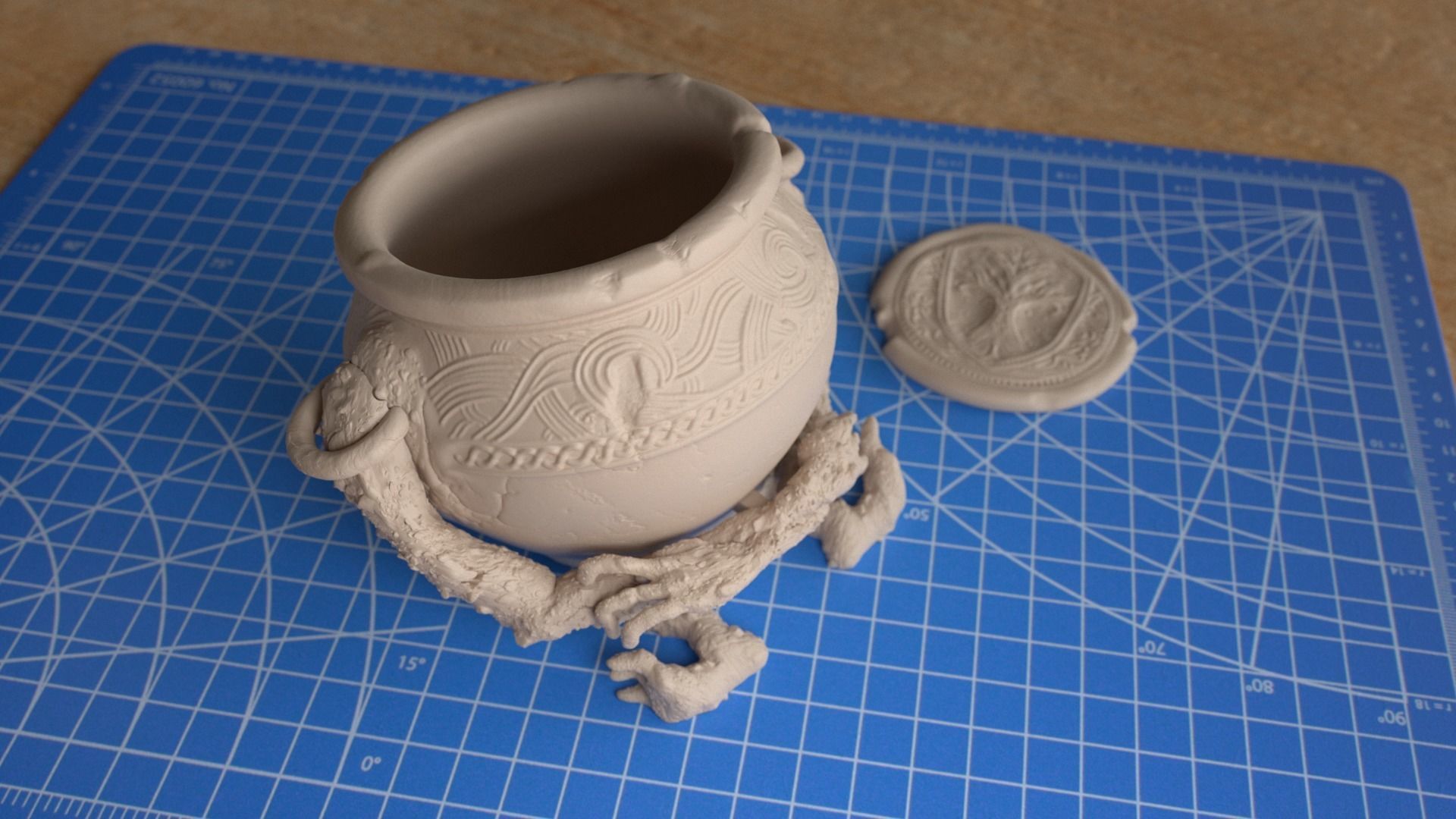Elden Ring  - Pot 3D print model_4
