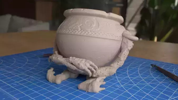 Elden Ring  - Pot 3D print model