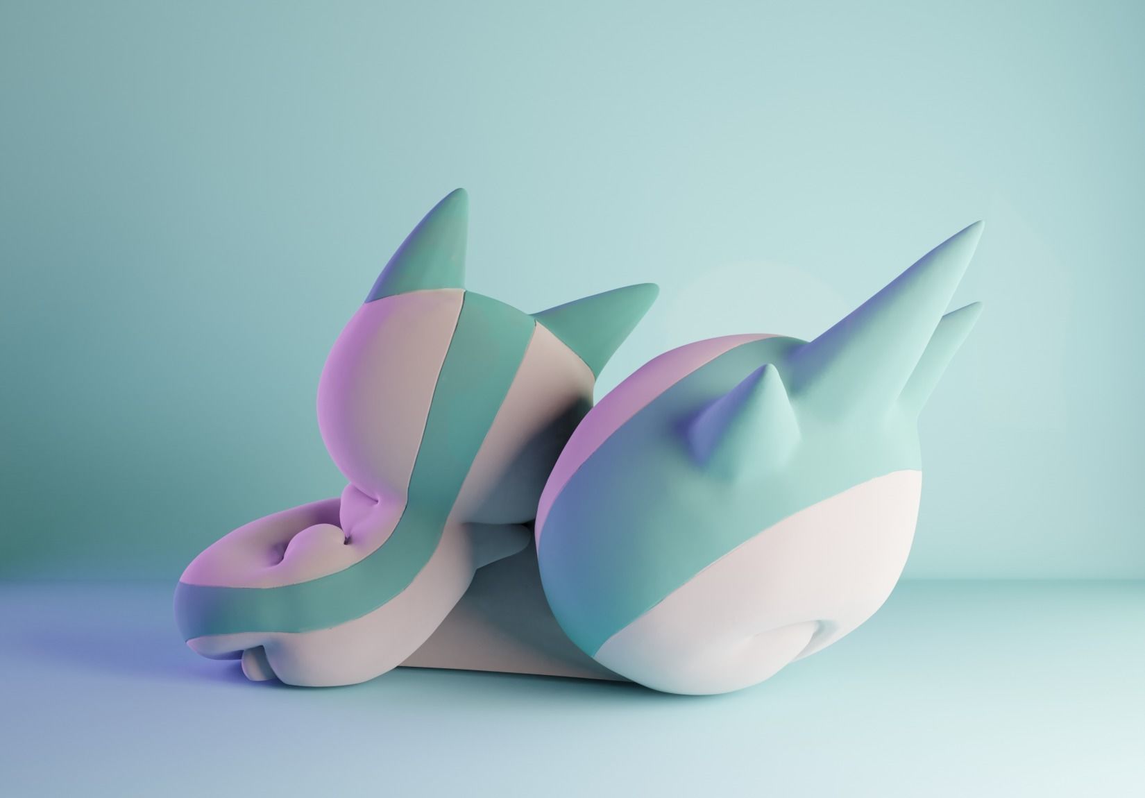 Pokemon Pachirisu Sleeping 3D print model_2