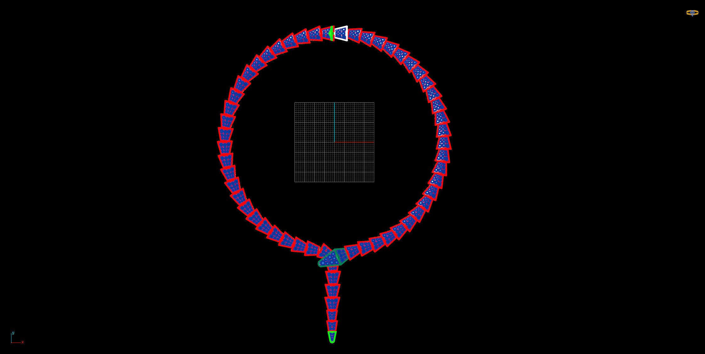 bvlagri necklace gold 3D model_4