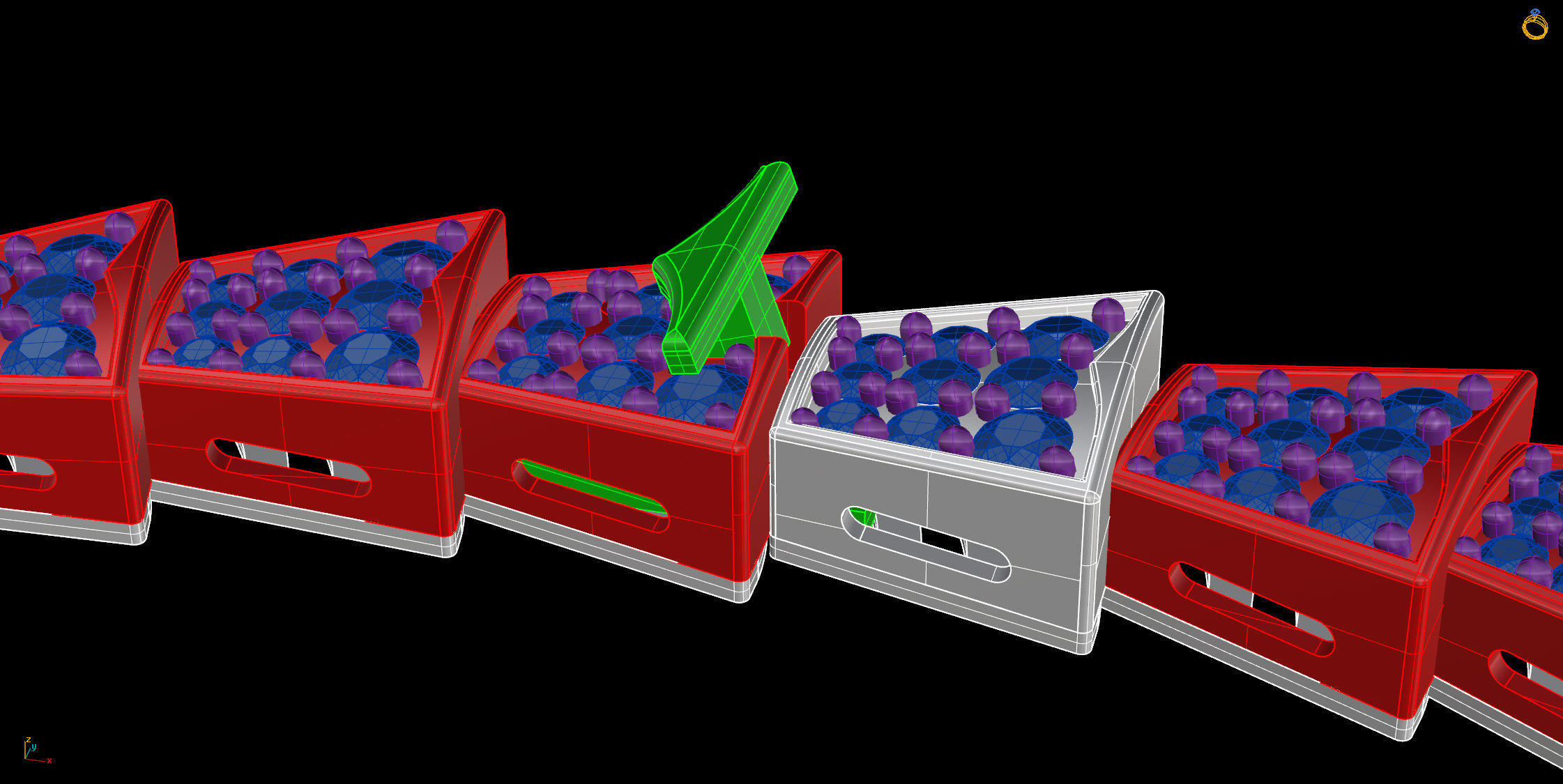 bvlagri necklace gold 3D model_8