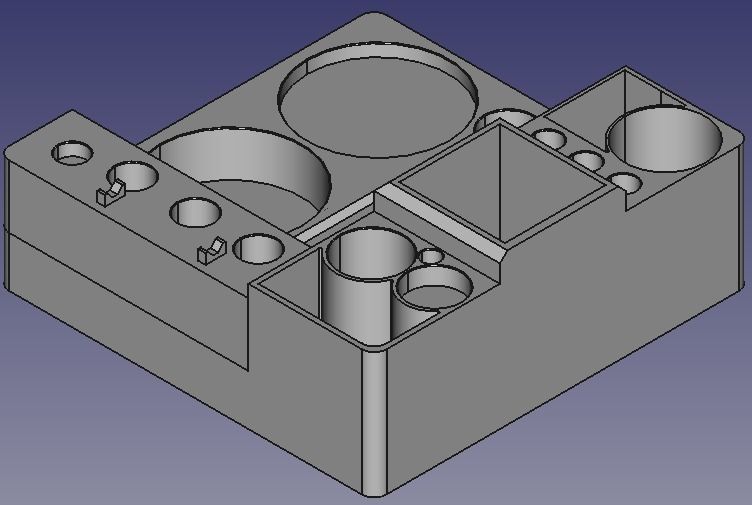 Multi-Use Center Dab Station Ready to Print 3D print model_3