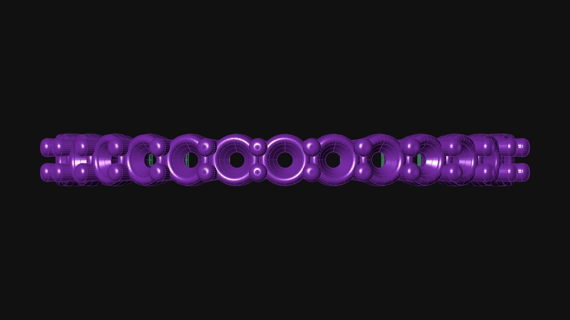 Underbezel Eternity Ring 3D print model_4