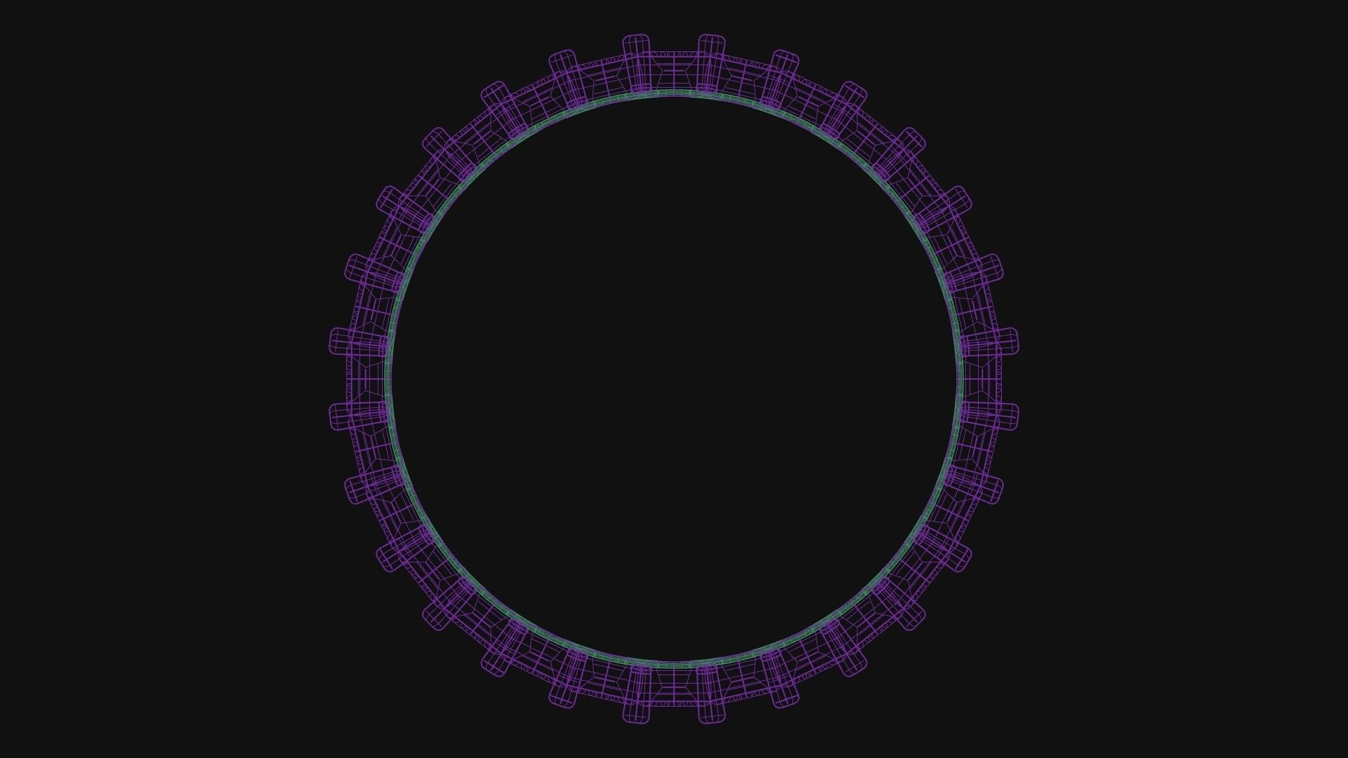 Underbezel Eternity Bar set 3D print model_2