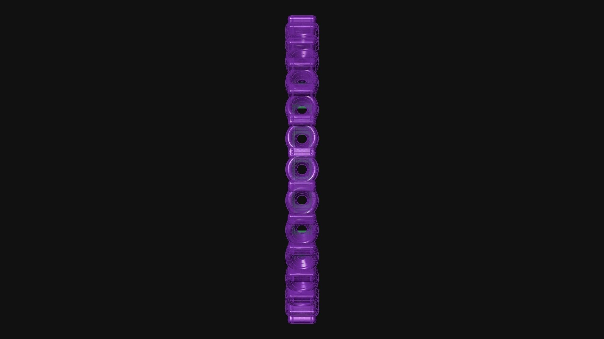 Underbezel Eternity Bar set 3D print model_3