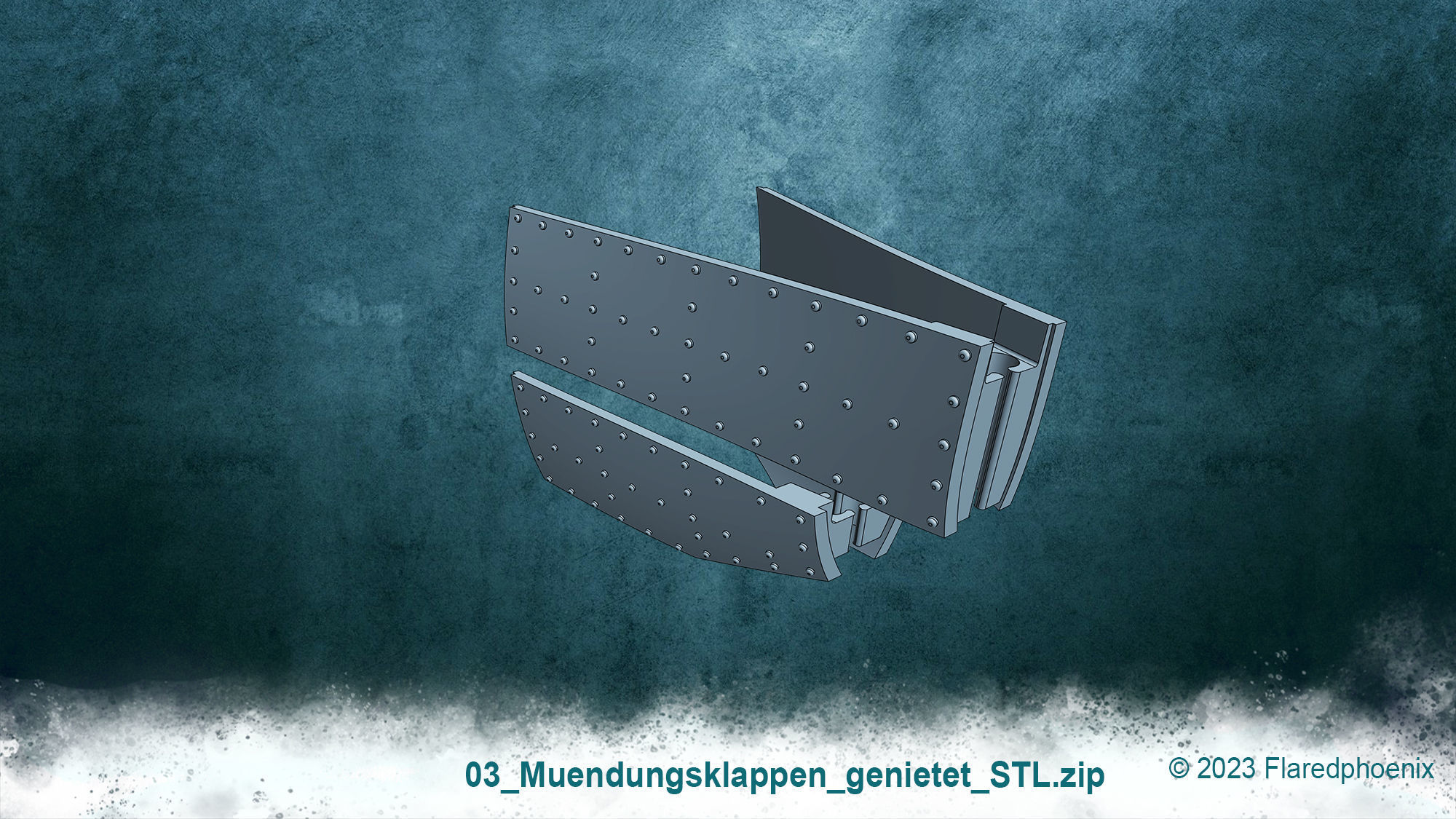 U-Boot TYP VII C 3D print model_19