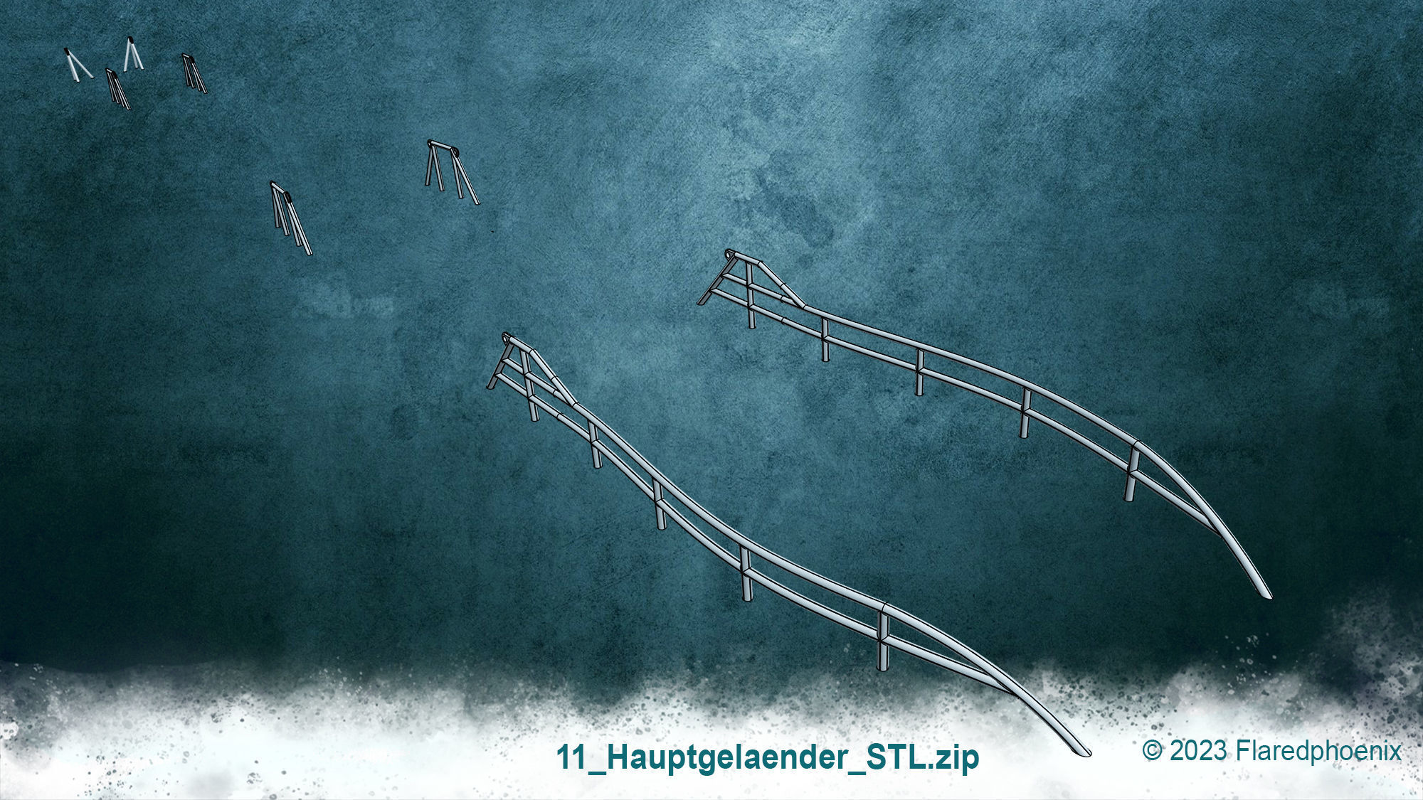 U-Boot TYP VII C 3D print model_29