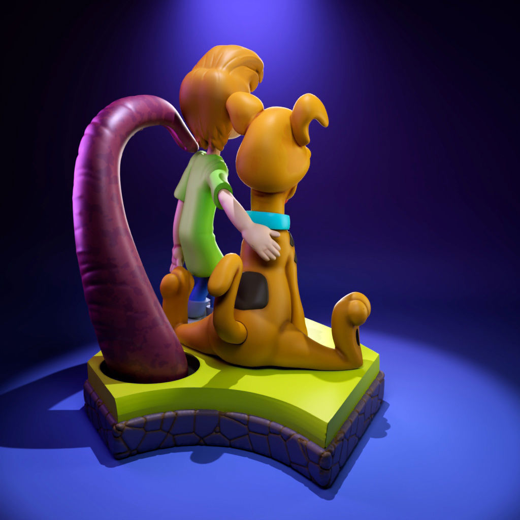 A Pup Named Scooby-Doo 3D print model_2