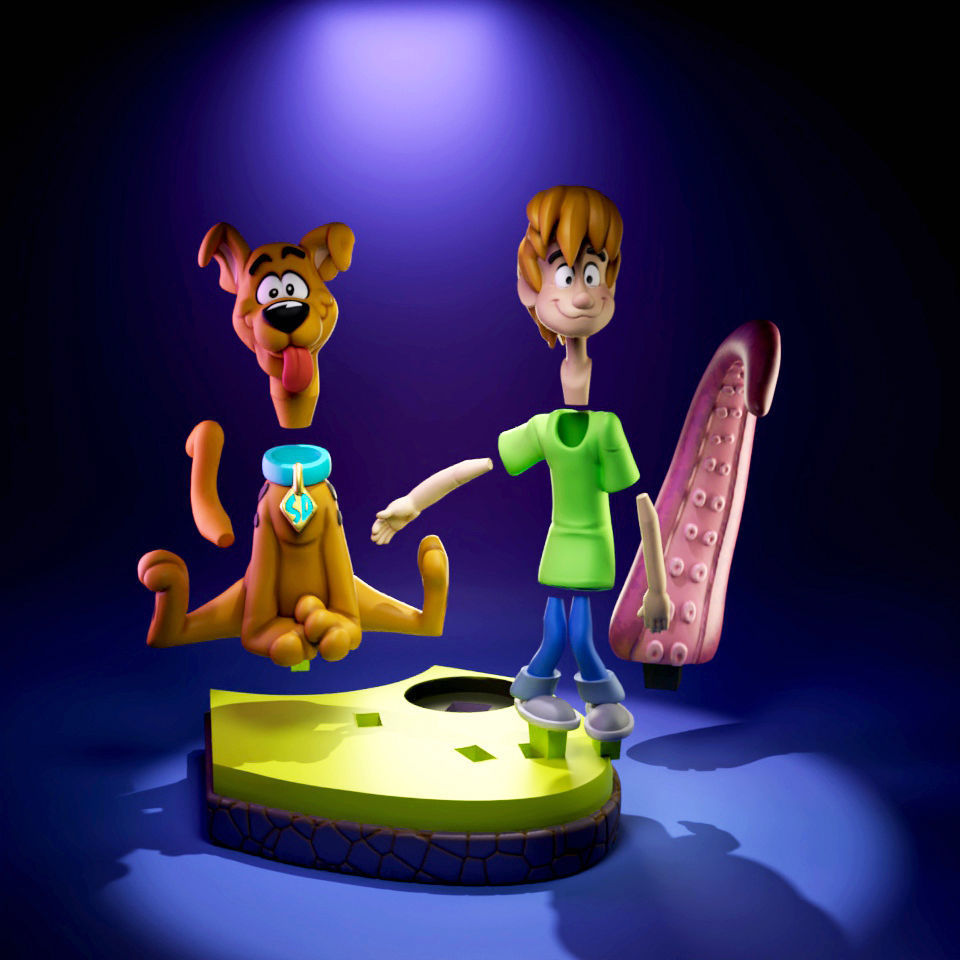 A Pup Named Scooby-Doo 3D print model_5