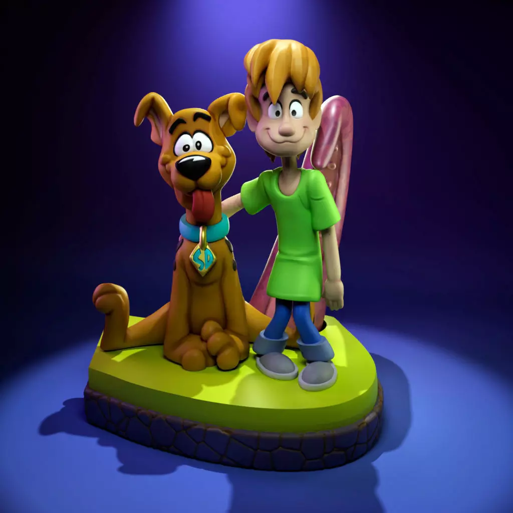 A Pup Named Scooby-Doo 3D print model_0