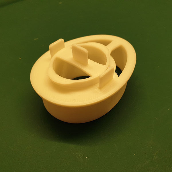 Easter Egg Shape Cookie Cutter 3D print model_3
