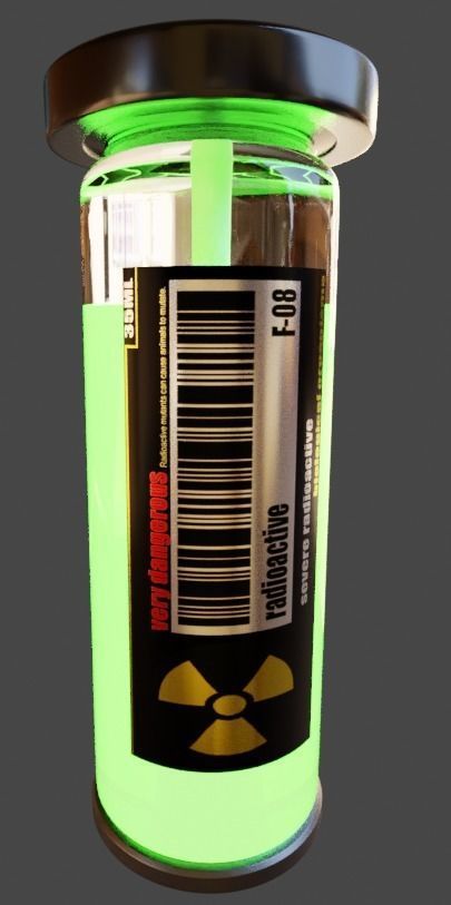 chemicals and viruses 3D model_6