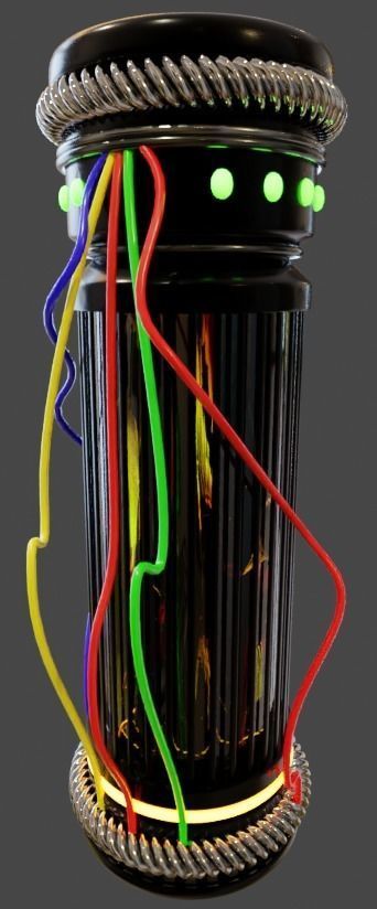 chemicals and viruses 3D model_11