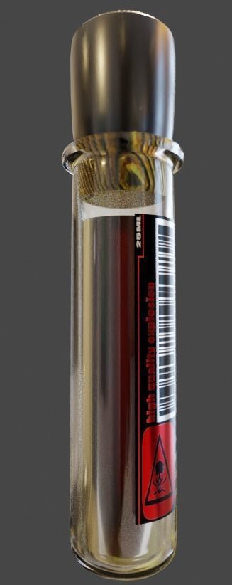 chemicals and viruses 3D model_9