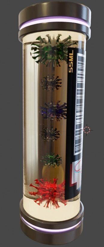 chemicals and viruses 3D model_5