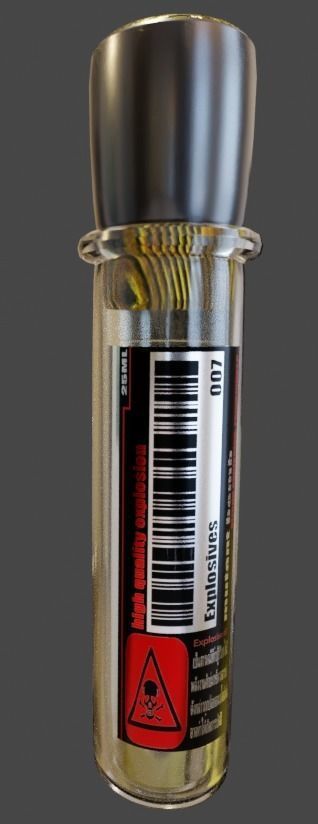 chemicals and viruses 3D model_8