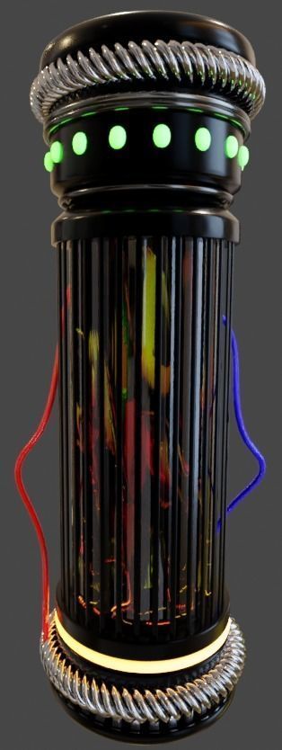 chemicals and viruses 3D model_10