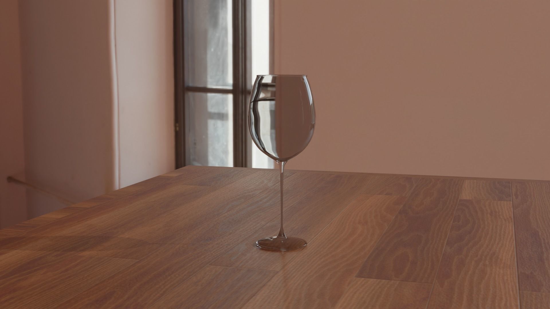 Wine Glass 3D model_1