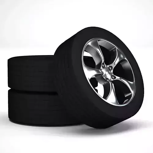 Car Tire 3D model