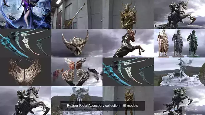 Reaper Rider Accessory collection 