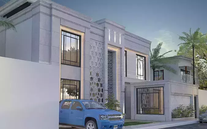 3DS MAX V-RAY RENDER VILLA FULL MODELS