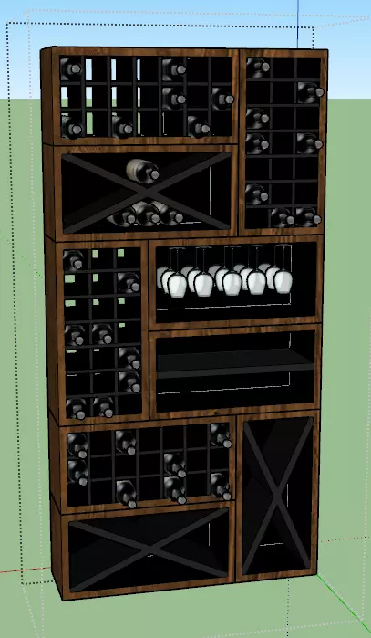 CABAwine Free 3D model