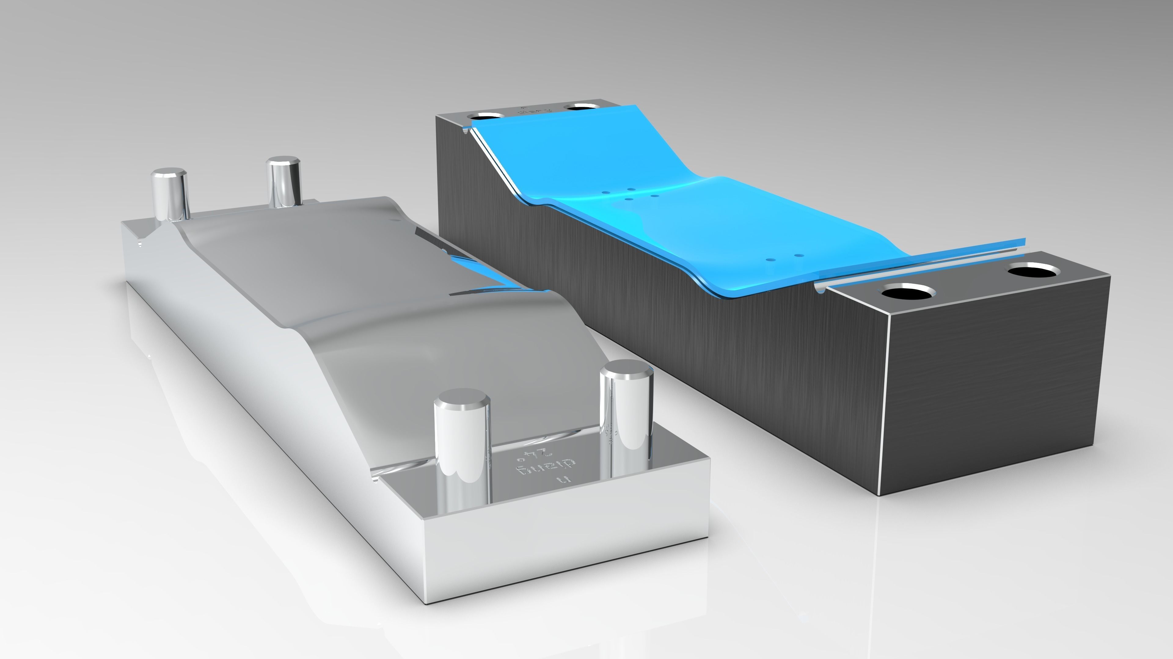 Fingerboard with Mold Design 3D print model_9