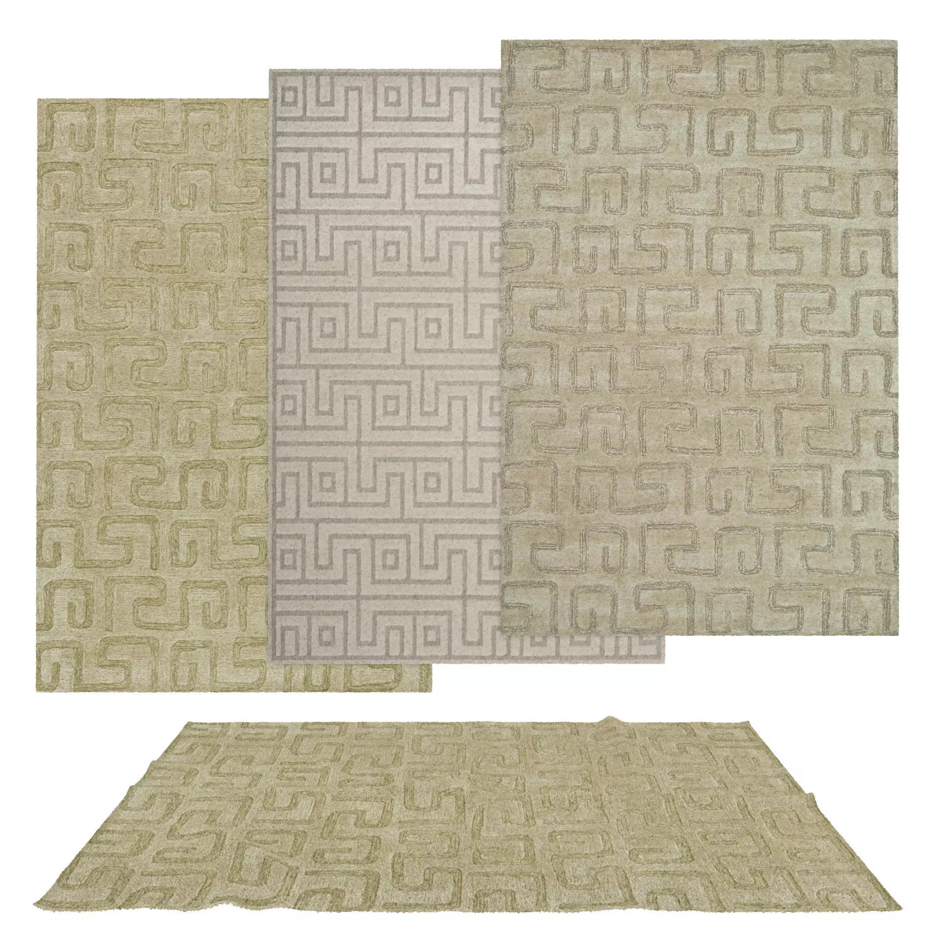 3D model Rugs No 860 VR / AR / low-poly | CGTrader