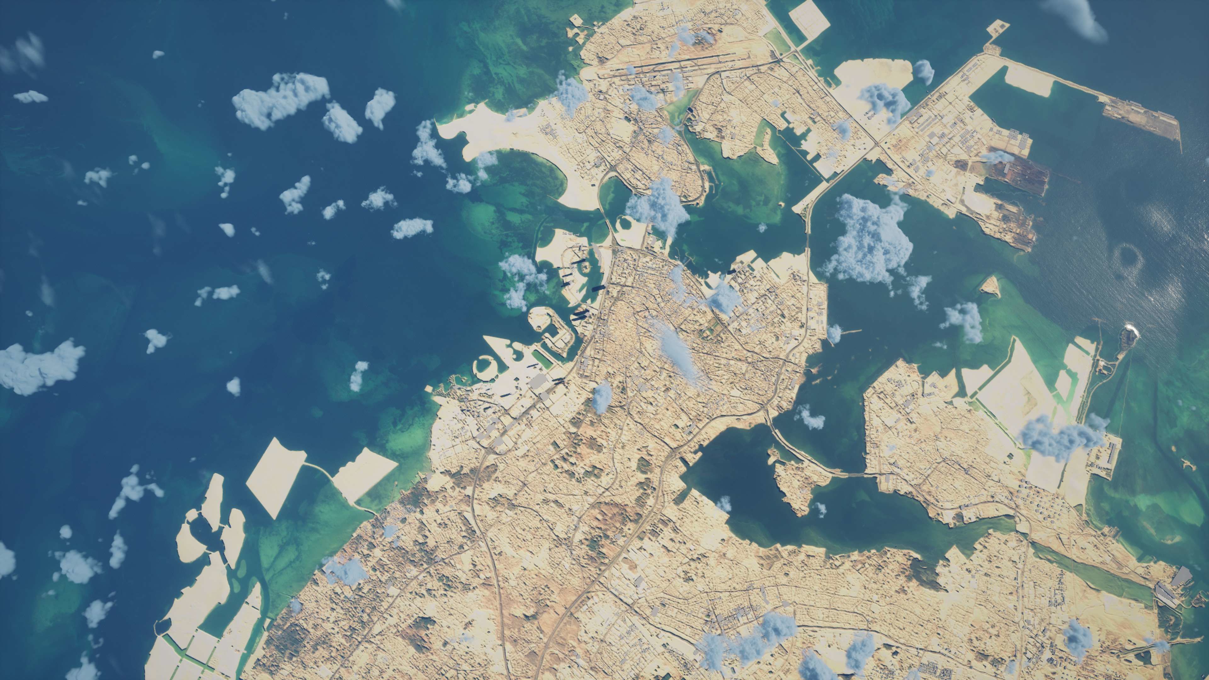 Manama Bahrain City Landscape 3D Model 3D model | CGTrader
