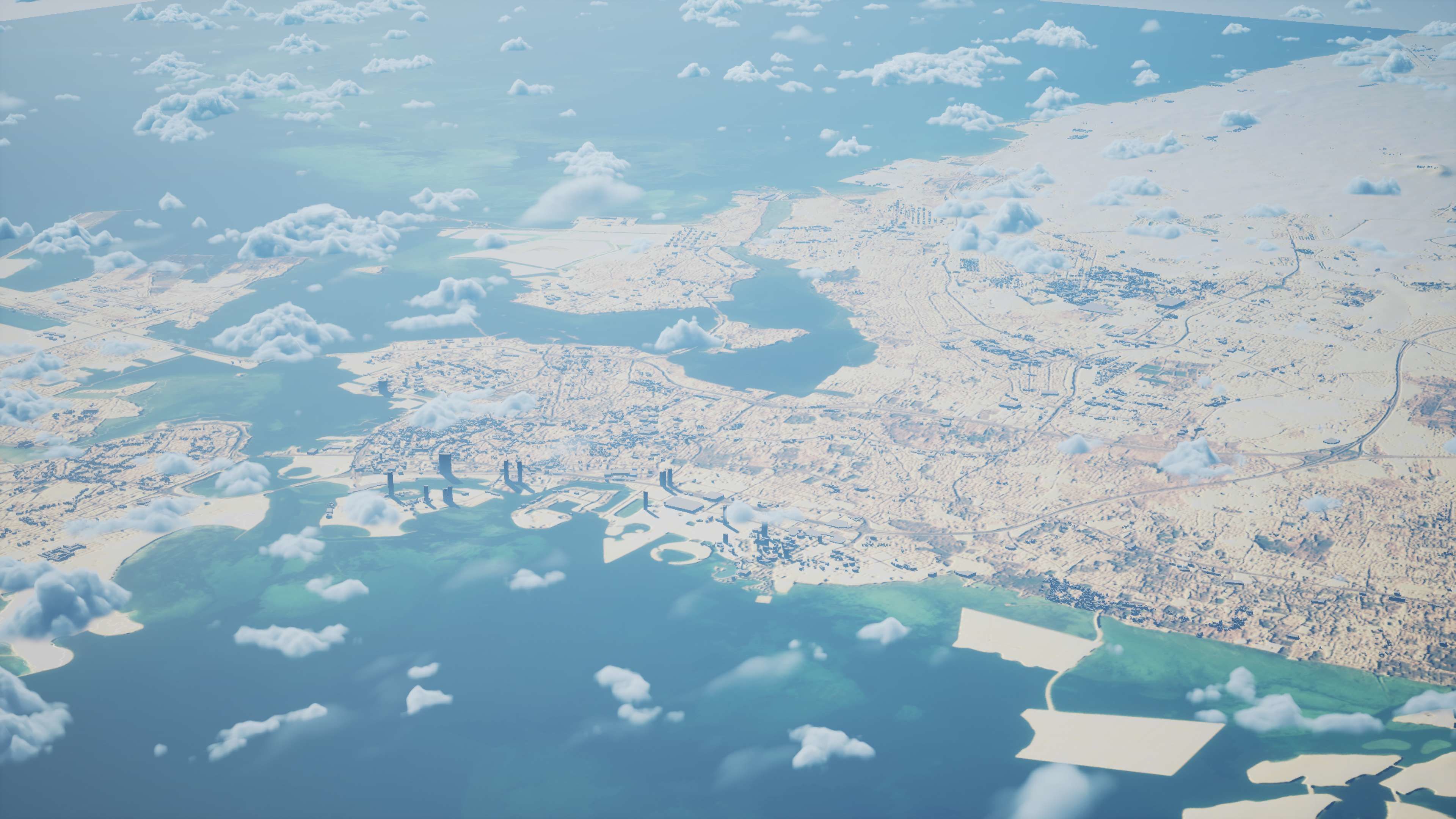 Manama Bahrain City Landscape 3D Model 3D model | CGTrader
