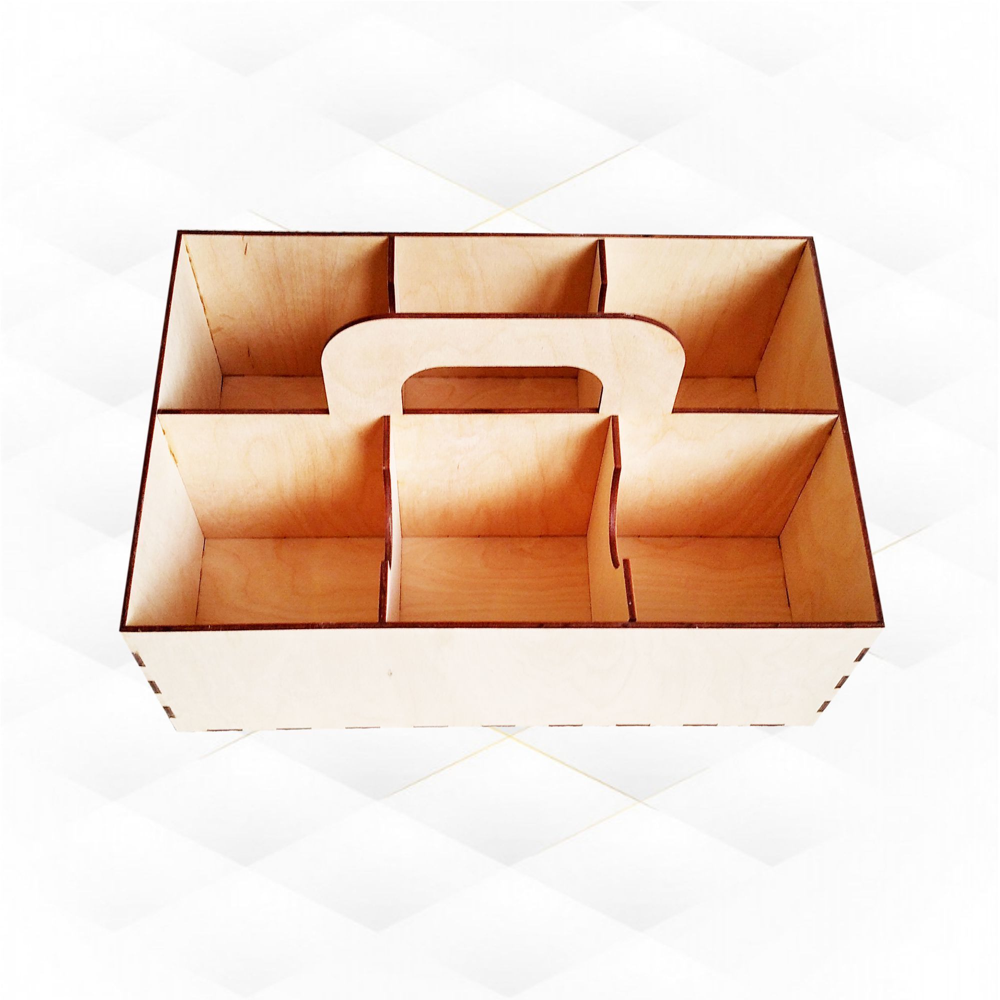 Gift box donuts and cookies svg dxf design for laser cutting 3D print model_4