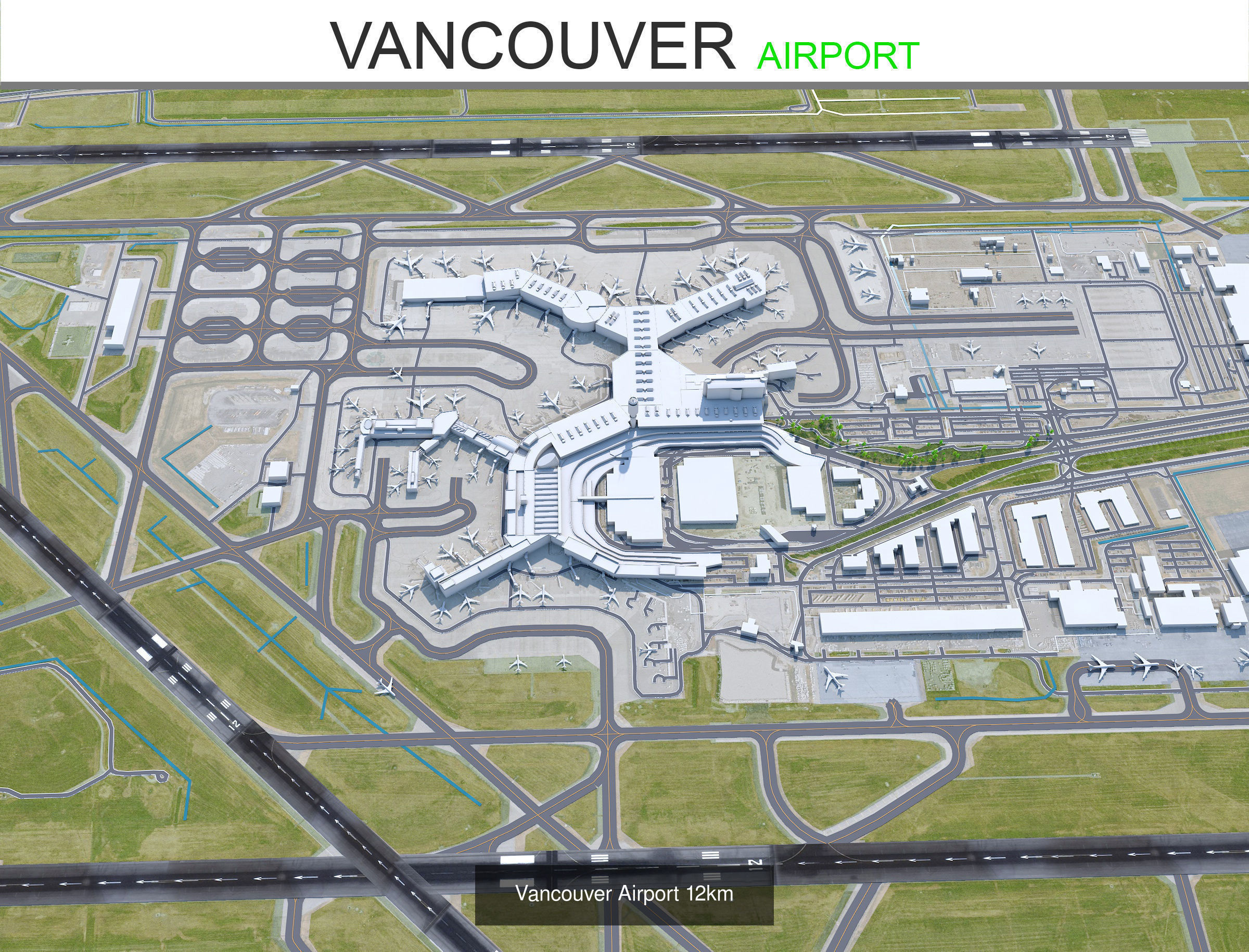 Greater Vancouver Cities 3D Model Collection_5