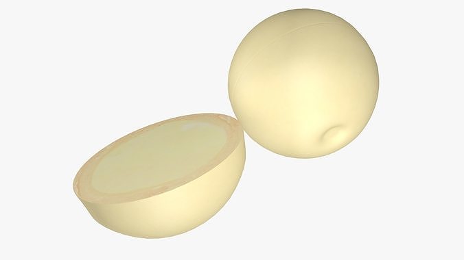 Lindt LINDOR White Chocolate 3D model 5