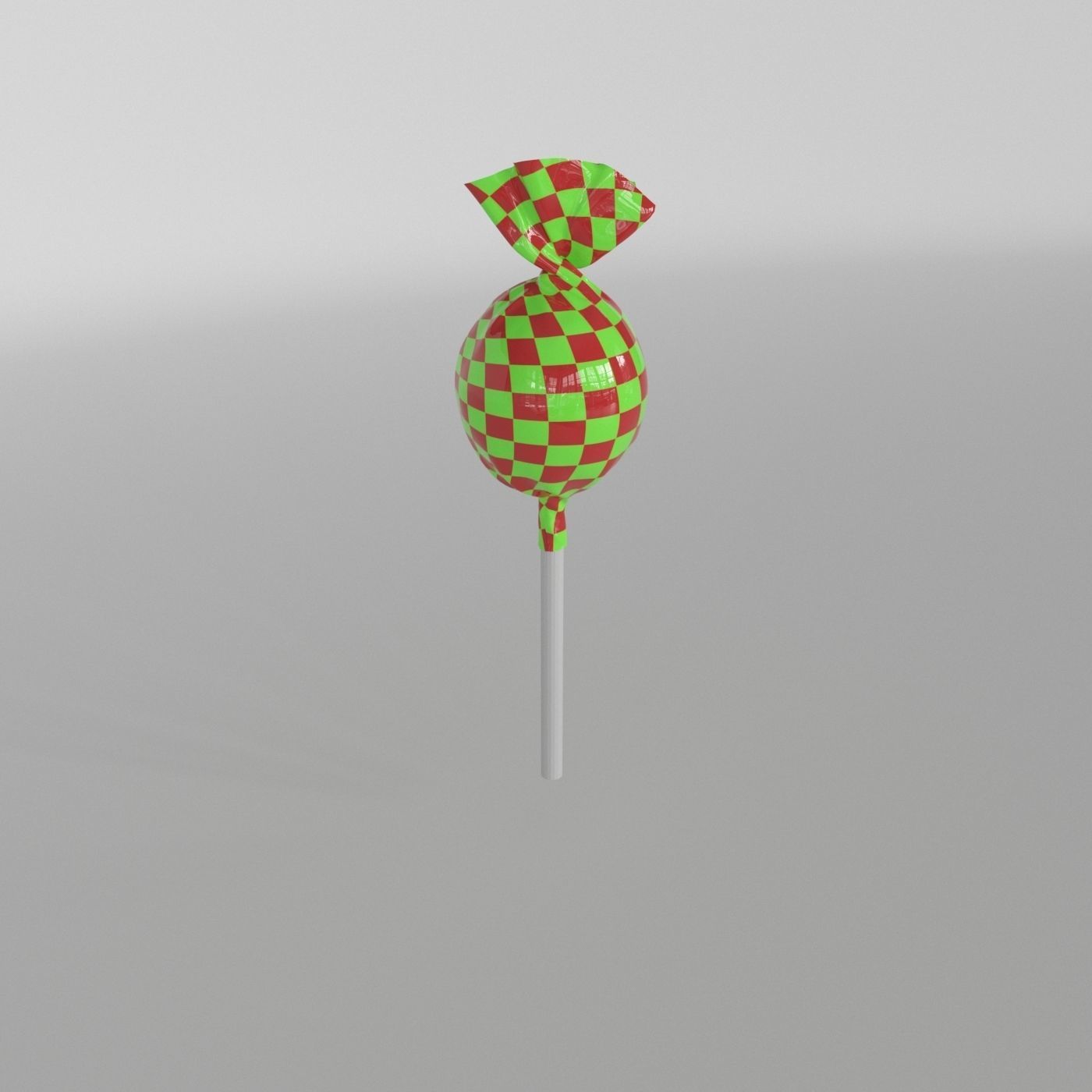 Lollipop Package candy 3D model_2
