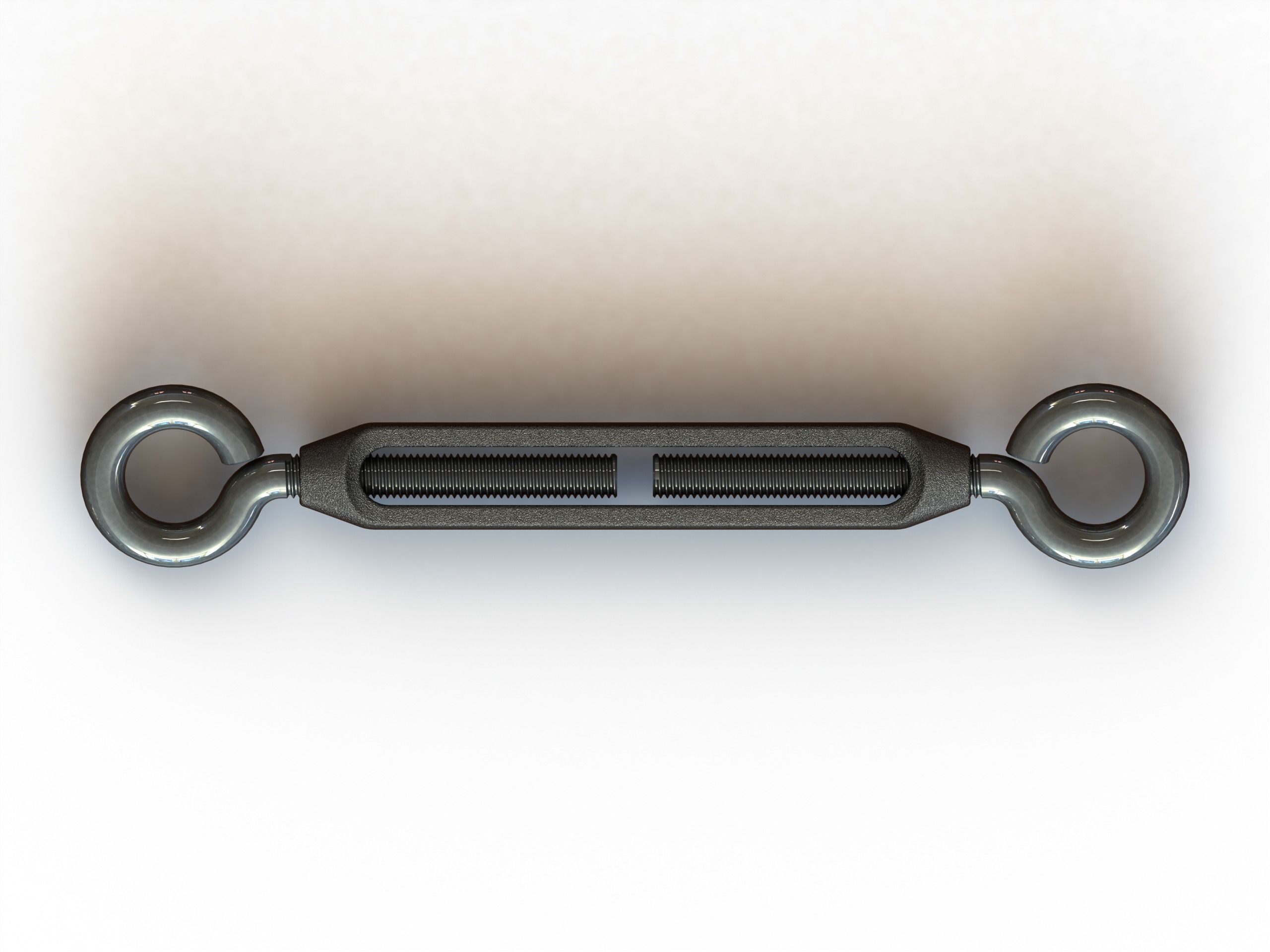 Cast Eye and Eye Turnbuckle THD10 3D model_1