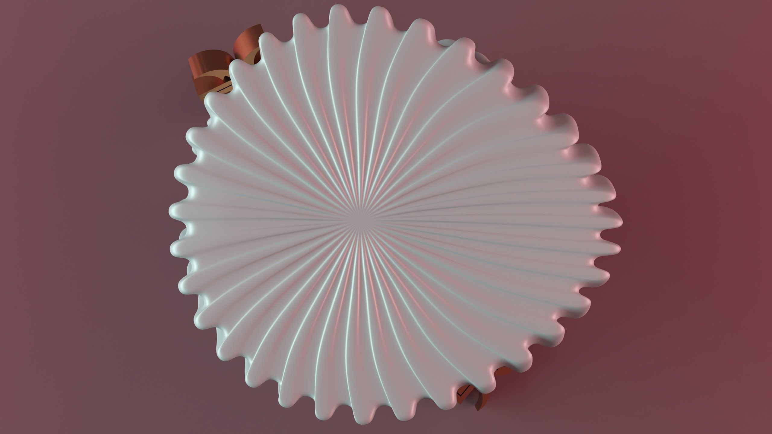 Wavy grooved candle 3D print model_4