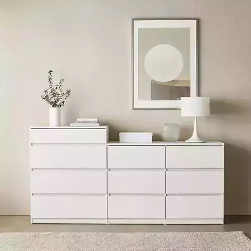 onion Lime 4-tier chest of drawers