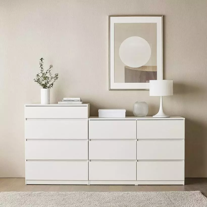 onion Lime 4-tier chest of drawers 3D model_0