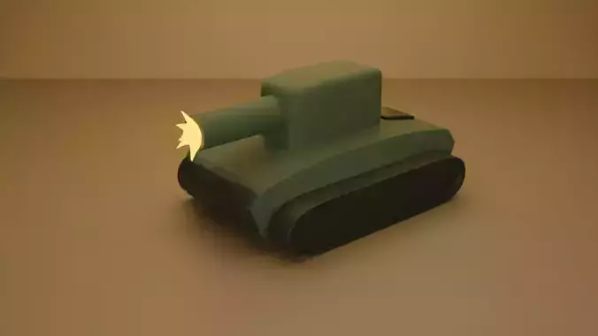 Tank Shoot 3D Model