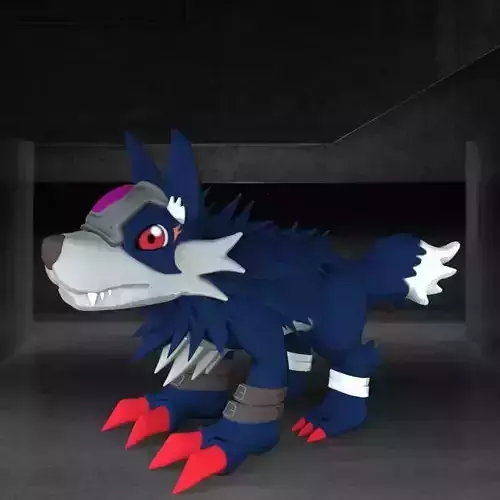 DIGIMON SEEKERS LOOGAMON 3D print model