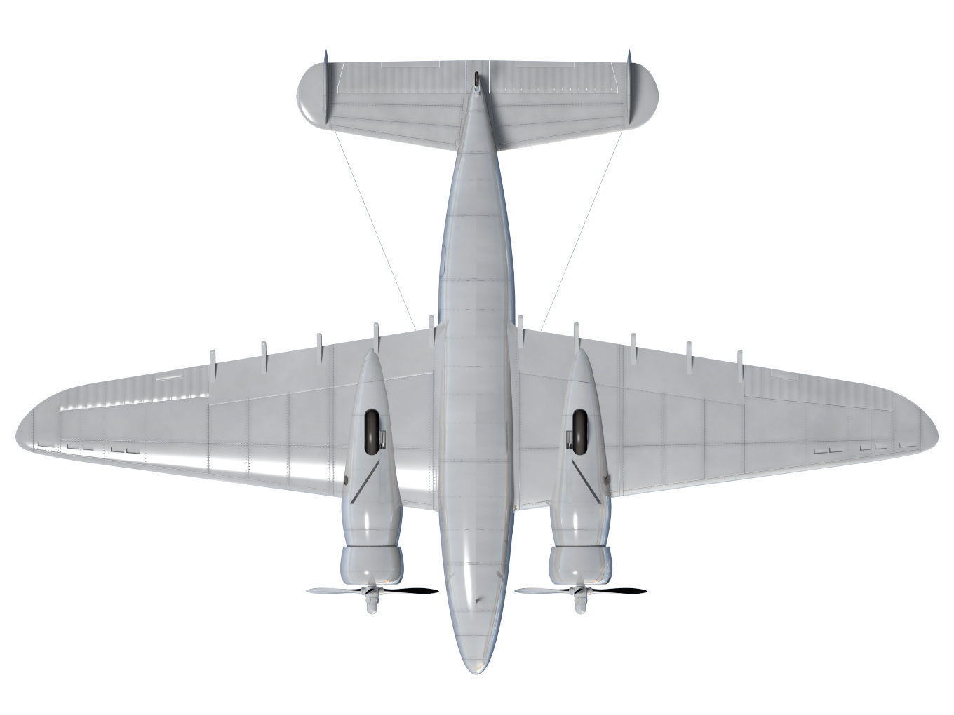 Lockheed L-14 Super Electra 3D model_12
