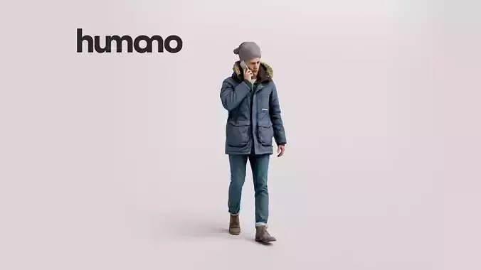 Humano Winter Autumn Man 1101