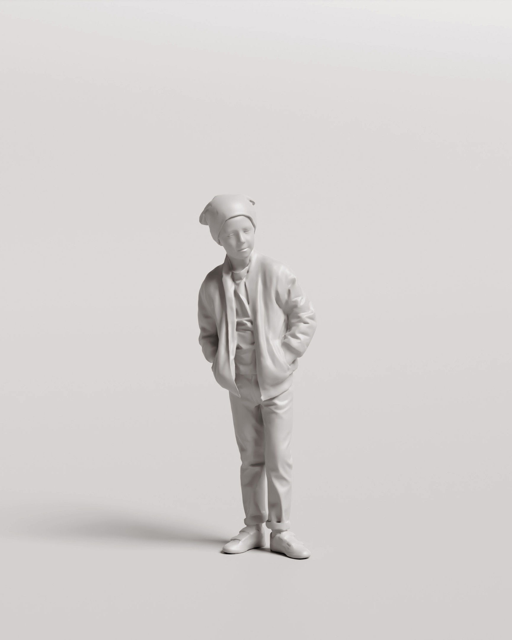 Humano Winter Autumn People 1110 3D model_6